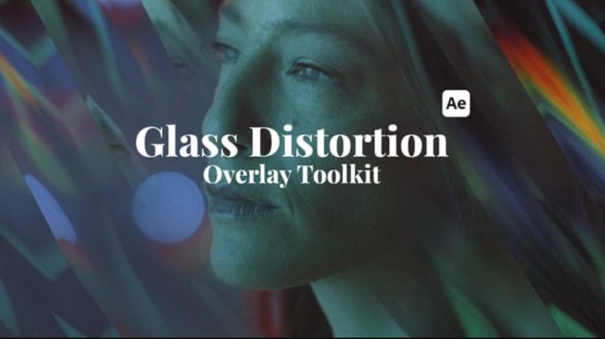 Videohive 55304019 Glass Distortion Overlays