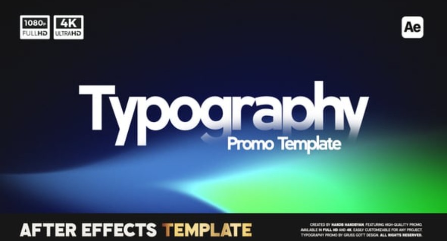 Videohive 55328086 Typography Promo – Download Now at GFXHive