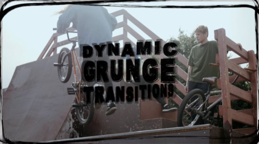 Videohive 55373000 Dynamic Grunge Transitions