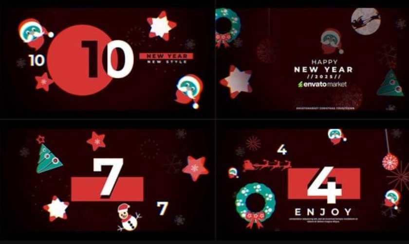 Videohive 55343392 Christmas Countdown – Download at GFXHive