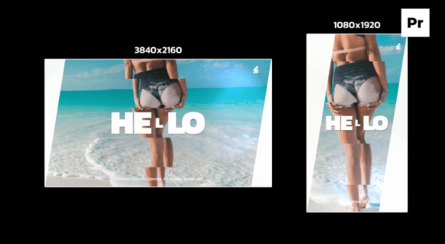 Videohive 55230562 Summer Sharm Opener for Premiere Pro