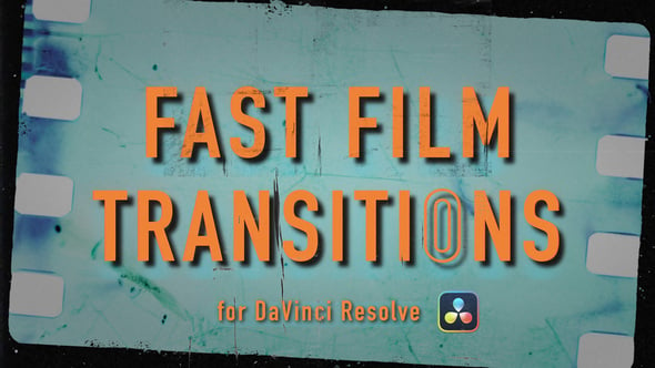 Videohive 55137490 Fast Film Transitions for DaVinci Resolve