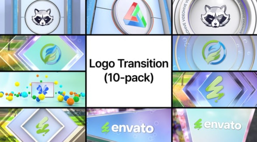 Videohive 54164343 Logo Transition (10-Pack)