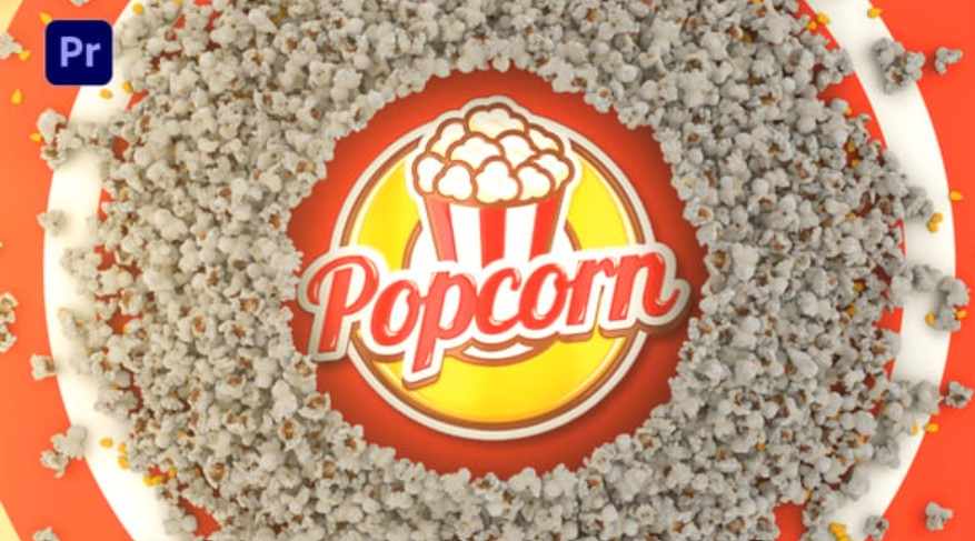 Videohive 38060092 Popcorn Logo Reveal | Premiere Version