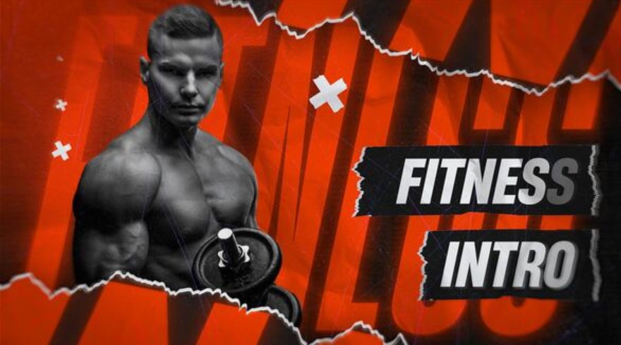 Videohive 55423258 Sport Fitness Intro – Dynamic and Customizable Fitness