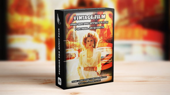 Videohive 55289249 Vintage Film Effect Premiere Pro for Reels, Shorts & TikToks