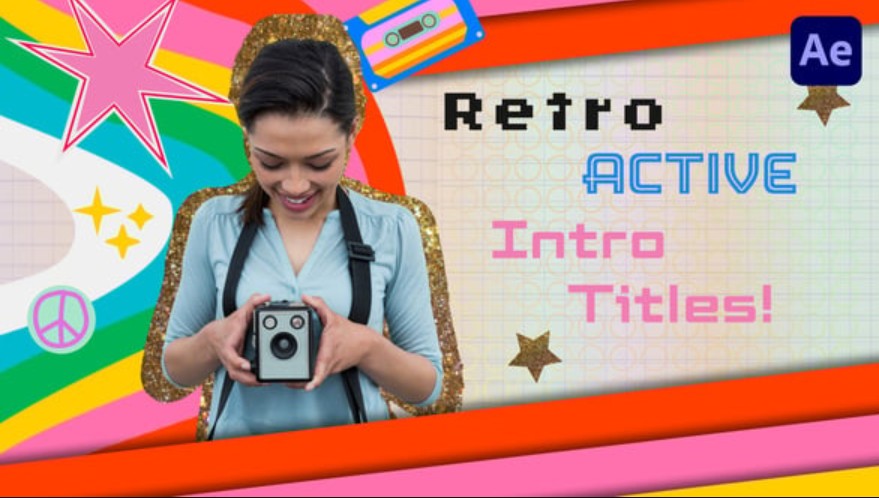 Videohive 55482293 Retro Active Title Intro | GFXHive