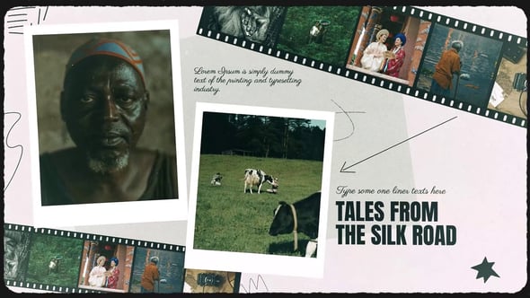 Videohive 55445477 Documentary Collage