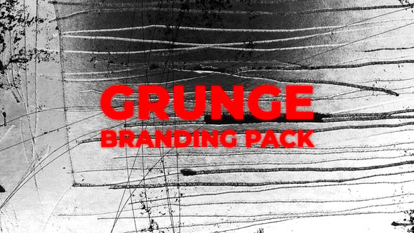 Videohive 55447885 Grunge Pack Branding Pack