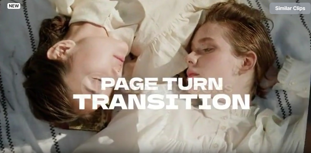 "Page Turn Transition" for GFXHive