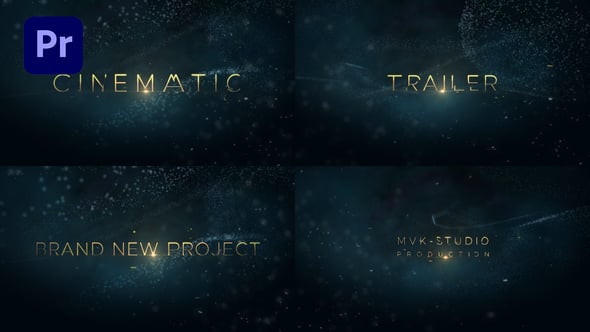 Videohive 55381816 Cinematic Treiler Titles (MOGRT), GFXHive