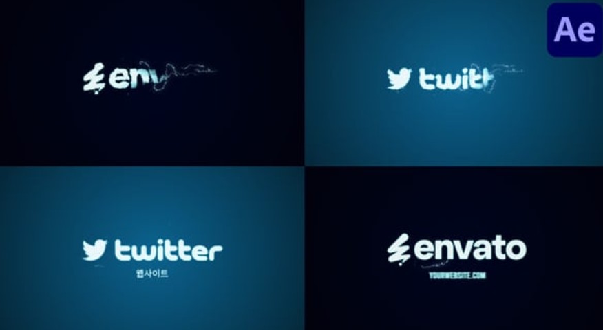 Videohive 55533276 Clean Electric Logo