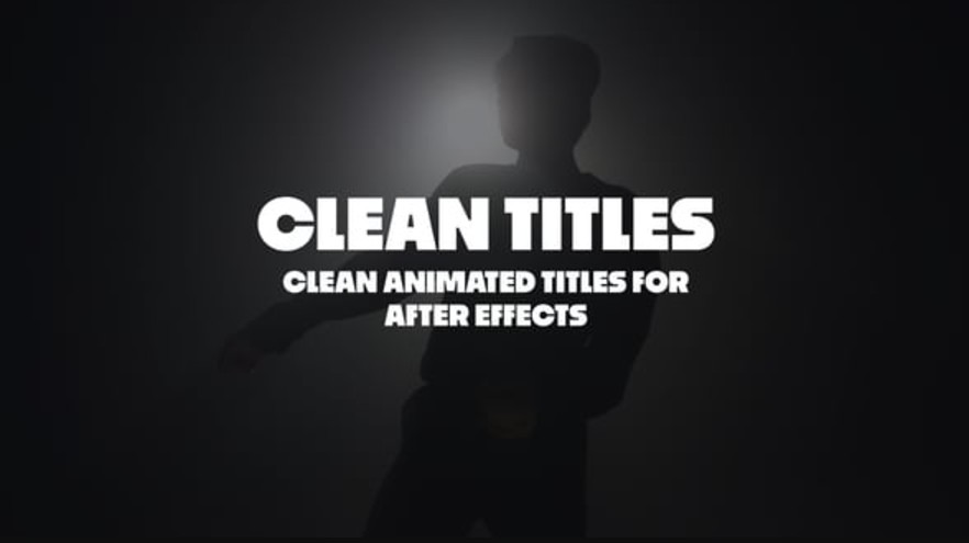 Videohive 55566126 Clean Titles