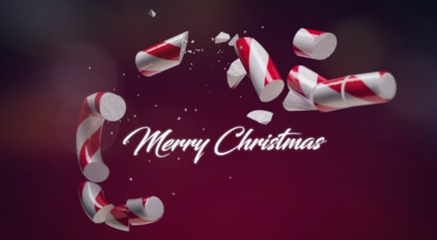 Videohive 18804831 Christmas Candy Cane