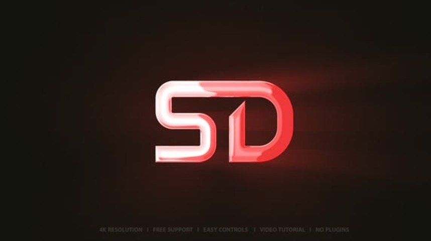 Videohive 55602612 Light Logo Reveal Template