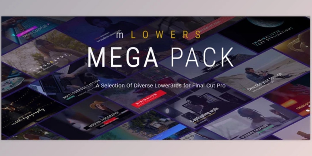 MotionVFX mLowers Mega Pack