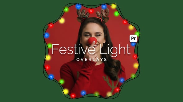 Videohive 55547041 Festive Light Overlays for Premiere Pro