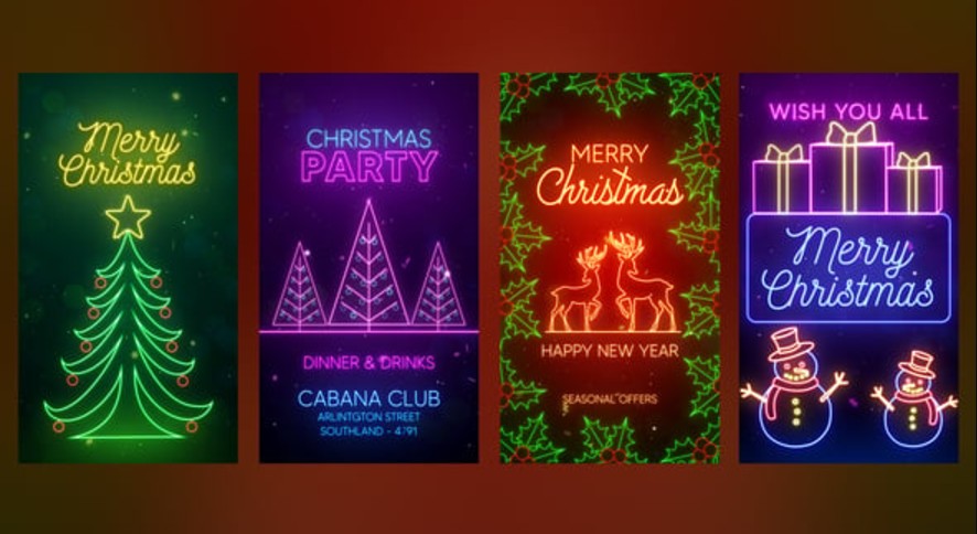 Videohive 55628483 Christmas Party Instagram Stories