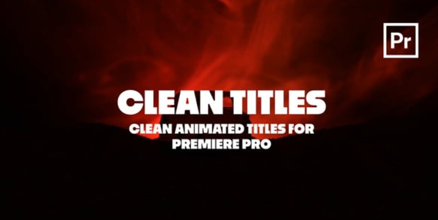 Videohive 55622858 Clean Titles for Premiere Pro