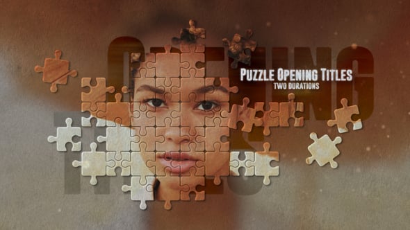 Videohive 55580248 Puzzle Opening Titles