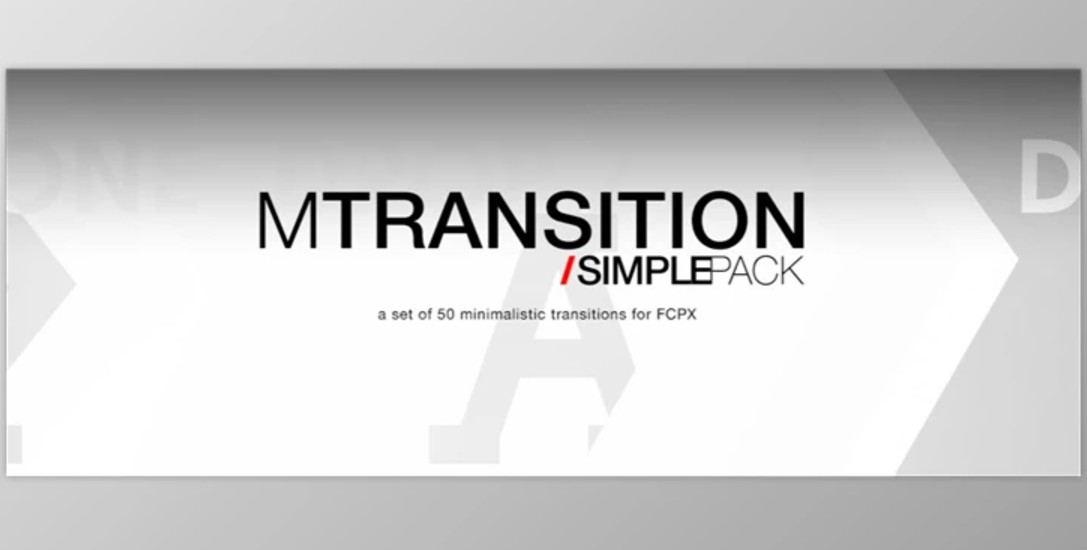 MotionVFX - mTransition Simple Pack