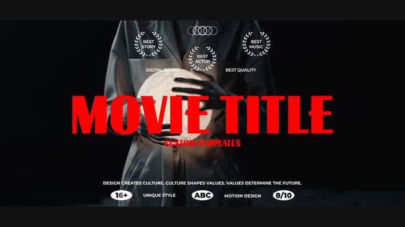 Videohive 55642347 Film Cinematic Titles