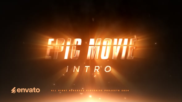 Videohive 55683036 Epic Movie Intro