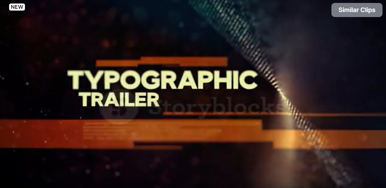 Typographic Trailer For After Effects – Download at GFXHive