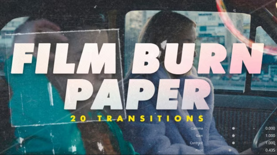 Film Burn Paper Transitions for Stunning Video Effects | GFXHive