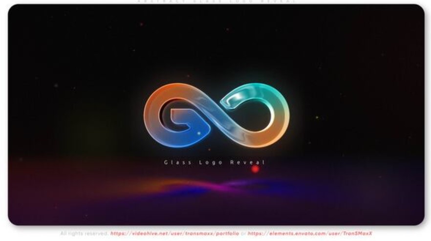 Abstractive Glass Logo Reveal by GFXHive for stunning logo animation in After Effects