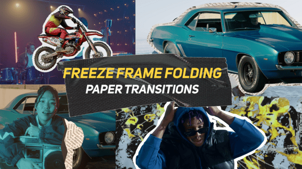 Download of Videohive 55748318 Folding Paper Transitions