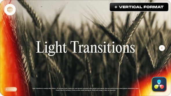 Videohive 55786642 Light Transitions