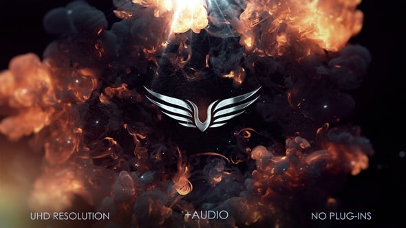 Videohive 55834368 Fireborn Logo Opener