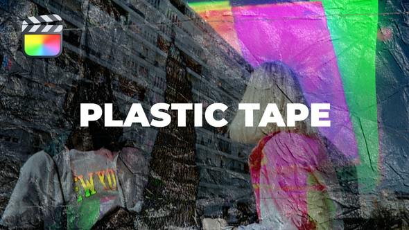 Videohive 50334209 Plastic Tape Transitions