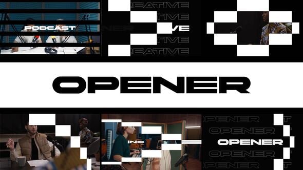 Videohive 55957738 Podcast Opener | Creative Intro