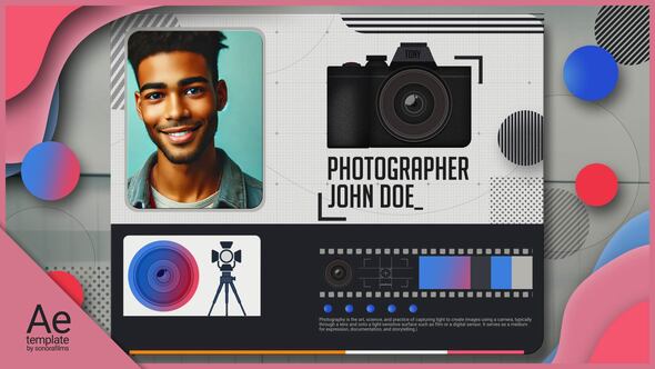 Videohive 55856830 Photographer Profile