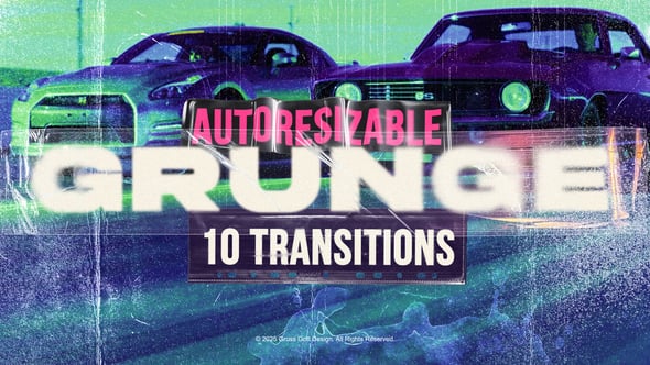 Videohive 55972661 Grunge Transition