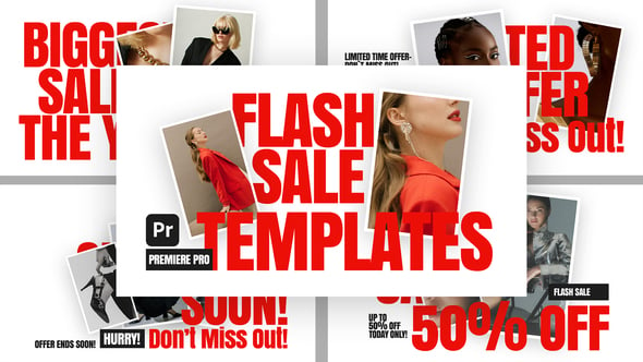 Videohive 55985642 Flash Sale Animated Templates for Premiere Pro