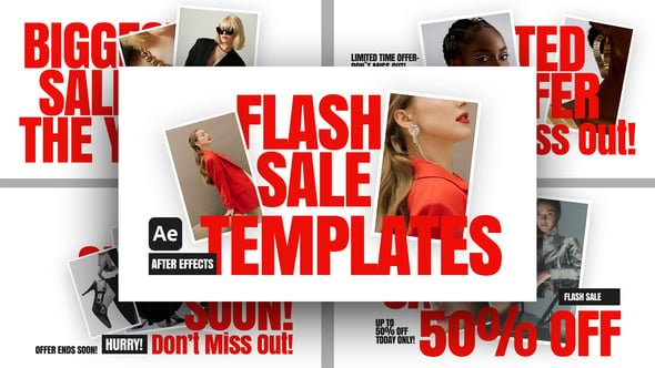 Videohive 55985611 Flash Sale Animated Templates For After Effects, GFXHive