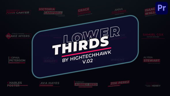 Videohive 55894264 Lower Thirds