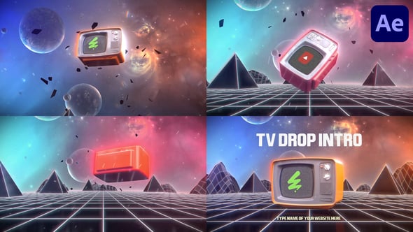 Videohive 56153771 After Effects Templat For 8-Bit Logo Animations