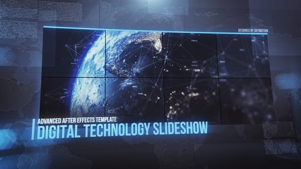 Videohive 48997456 Digital Technology Slideshow