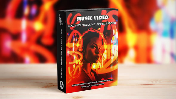 Videohive 56224336 Music Video Transition Pack for DaVinci Resolve