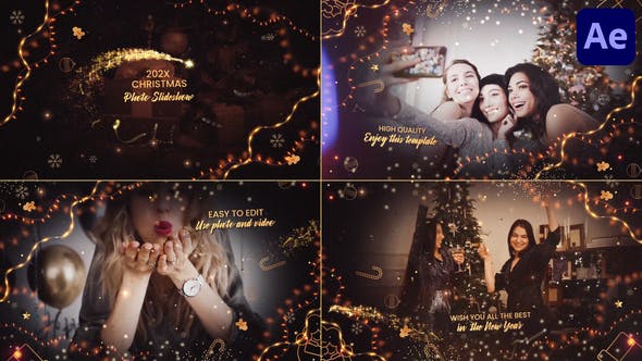 Videohive 49201332 Christmas Photos Slideshow