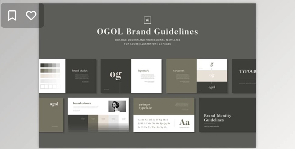 OGOL Brand Guidelines Template by SelwynGoodman