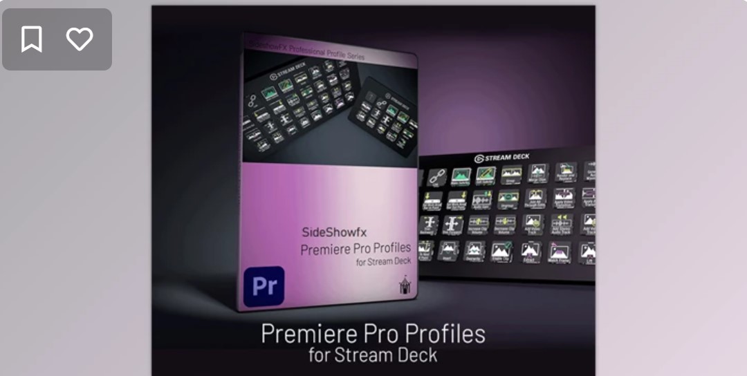 Premiere Pro Profiles v3.1 for Stream Deck - Enhance Editing Workflow