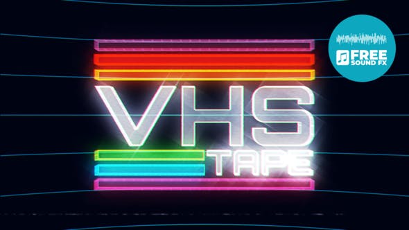 Elevate Your Video Editing with the Videohive 47236547 VHS Logo