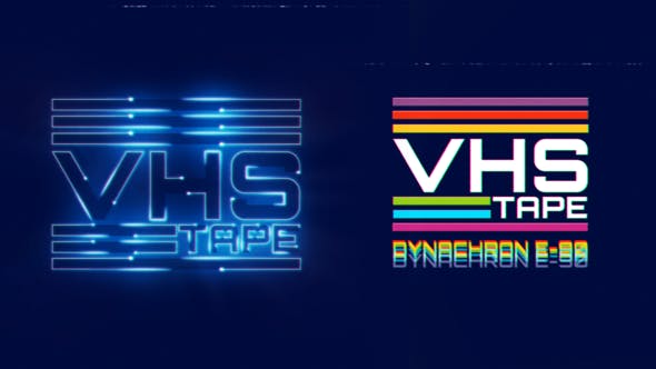 Enhance Your Creations with the Videohive 46724124 VHS Cinematic Logo