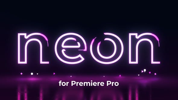 Videohive 45710873 Neon Text Logo