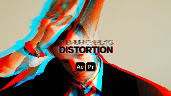 Videohive 44936057 Premium Overlays Distortion